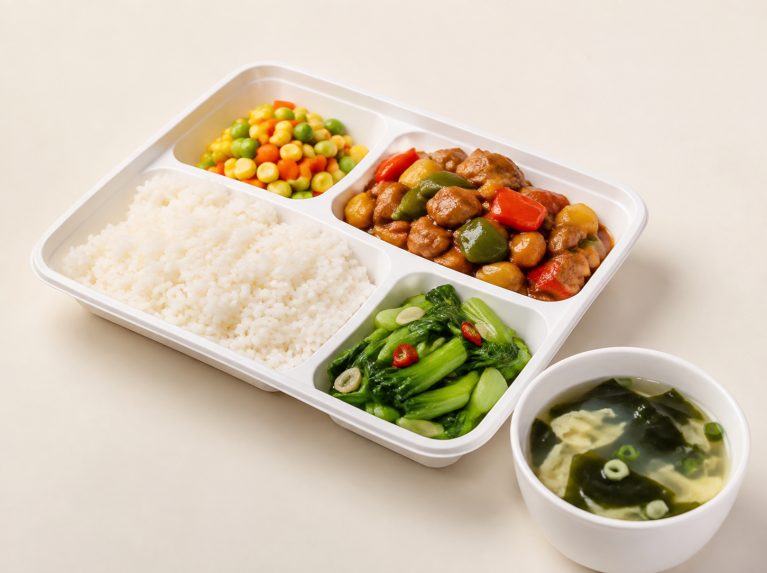安远县企业盒饭与商务用餐配送